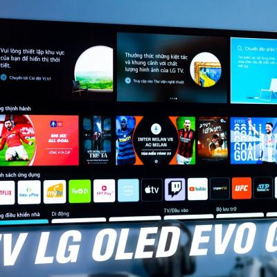 Trải nghiệm TV LG OLED evo G1